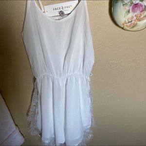 Sheer romper/cover up